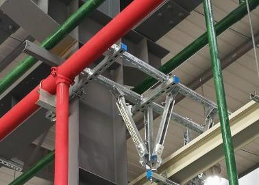 随州该抗震支架的整体式支吊架结构协调性好